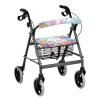 Maiyoinou Happy Easter Walker Accessories Rollator Seat and Back Rest Covers 2 Pieces Eggs Bunny Leaf Lightweight Breathable Rollator Walker Accessories for Women Men view 1