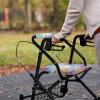 Maiyoinou Happy Easter Walker Accessories Rollator Seat and Back Rest Covers 2 Pieces Eggs Bunny Leaf Lightweight Breathable Rollator Walker Accessories for Women Men view 4