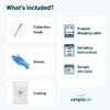 Gluten Allergen Food Swab Test Kit by SimpleLab | Lab Analysis for Gluten (Wheat) in Food or Beverage Samples view 3