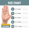 MEDPRAYER Industrial Orange Nitrile Gloves Disposable Rubber Gloves 8 Mil Raised Diamond Texture, Latex & Powder Free - Size M, Pack of 50 view 4