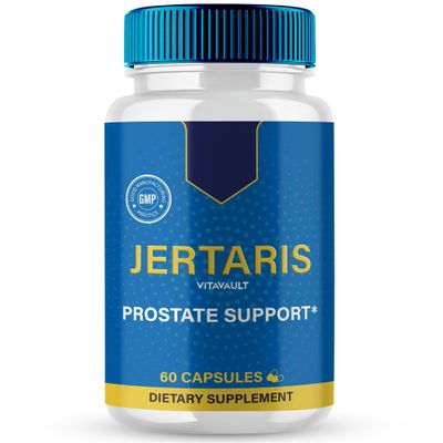 Vitavault Jertaris Capsules, Jertaris Prostate Health Supplement Pills - Extra Strength, Jertaris Supports Prostate Heath All Natural Formula, Jerta RIS Capsules, Jer Taris Reviews (60 Capsules)