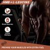 HFELIZ HMB and Leucine Supplement, 3500mg L-Leucine HMB with Vitamin D3, Amino Acid BCAA for Men, Vegan, Gluten Free, 90 Capsules view 3
