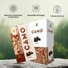 Afghan Natural Leaf Camo Wraps - Offical Camo Cones sticker included (Chocolate - 6 Pack) view 2