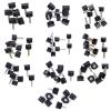 80Pcs High Heel Tip Protectors Multi Size TPU Shoe for Women, Replacement Stoppers Repair & Noise Reduction view 2