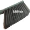 3 Pack Soft Bristle Bed Sheets Sweeping Cleaning Brush with Long Hand, Counter Duster for Debris Hair Remover Desk Quilt Sofa Furniture (Pink Green Yellow) view 3