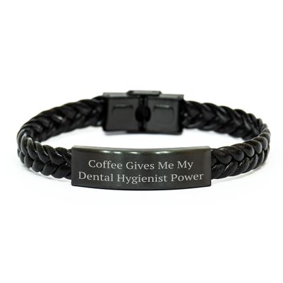 CUCOLUS Gifts from Friends for Dental Hygienist, Coffee Fueling Power, Christmas Unique