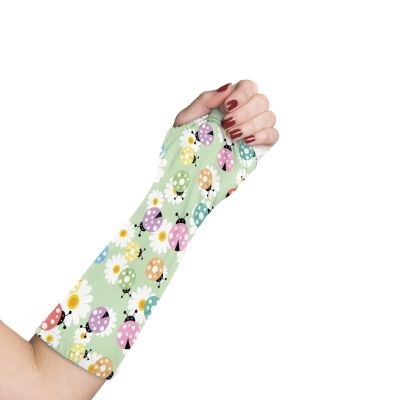 Uorisanigo Arm Cast Cover Anti Scratch Arm Protectors Cast Cover Daisy Pattern Arm Cast Sleeve Cast Decorative Washable Arm Wrist Elbow Cast Cover