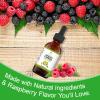 3-in-1 Garcinia Cambogia Liquid Drops - Natrual Extract with Green Coffee Bean & Vitamin C - Support Health and Wellness - Stronger Than Pills & Capsules - Natural Raspberry Flavor - 2 fl oz (60 ml) view 3