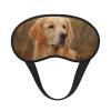 Golden Retriever Sleep Mask Soft Blackout Eye Mask with Adjustable Strap Comfortable Eye Shade Cover for Women Men Deep Rest Travel Work Home view 2