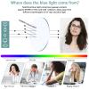MAEOWN Progressive Multifocal Reading Glasses Blue Light Blocking Spring Hinge Readers Pattern Print Eyeglasses for Women (Mix Color, 1.75, x) view 4