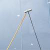 SUZEPER Telescopic Window Cleaner Kit with Squeegees, Portable Extension Pole, Professional Outdoor Window Cleaner Tool for High Window Mirror Cleaning(4.5M/14.7FT, Gold) view 1