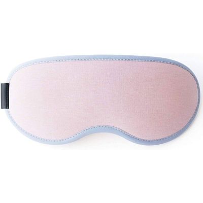 Sleep mask, Sleep Eye Mask, 3D Contoured Cup Sleeping Mask Blindfold, Night Sleep Mask with Adjustable Strap & 3-Speed Temperature Adjustment, for Travel