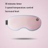 Sleep mask, Sleep Eye Mask, 3D Contoured Cup Sleeping Mask Blindfold, Night Sleep Mask with Adjustable Strap & 3-Speed Temperature Adjustment, for Travel view 2