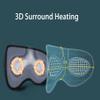 Sleep mask, Sleep Eye Mask, 3D Contoured Cup Sleeping Mask Blindfold, Night Sleep Mask with Adjustable Strap & 3-Speed Temperature Adjustment, for Travel view 3