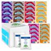 Uncrustables Mixed Flavors (Strawberry, Grape, Raspberry, Chocolate, Honey, Peanut Butter) - Peanut Butter Frozen Sandwich, 4 Count - Pack of 24, 4 of Each flavor (total 96 pieces) view 1