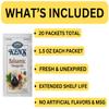 20 Count | Salad Dressing Packets | Individual Single Serve Salad Dressing condiment packets | 1.5 Oz Per Pouch (Balsamic Vinaigrette) view 2