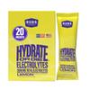 BUBS Naturals - Hydrate or Die Electrolytes Powder Packets for Fast Absorption | Premium 2000mg Electrolyte Powder | for Sports, Recovery & Well-Being (Natural Lemon Flavor, 20 Sticks) view 1