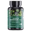 PlantFusion Vegan Magnesium Complex 375mg from Sea Water, Bioavailable Marine Magnesium with Fermented Organic Whole Food Blend, Non-GMO, Muscle & Relaxation Support, 120 Cap view 1