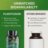 PlantFusion Vegan Magnesium Complex 375mg from Sea Water, Bioavailable Marine Magnesium with Fermented Organic Whole Food Blend, Non-GMO, Muscle & Relaxation Support, 120 Cap view 2