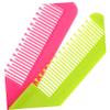 ibasenice 2pcs Boy Girl Grooming Comb Newborn Hair Brush Abs Material Hair Care Comb Detangling view 3