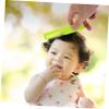 ibasenice 2pcs Boy Girl Grooming Comb Newborn Hair Brush Abs Material Hair Care Comb Detangling view 4