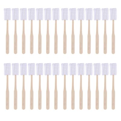 Healifty 30pcs Maternal Disposable Toothbrushes Soft Bristles for Postpartum Oral Cleaning Lightweight and Compact for Mothers