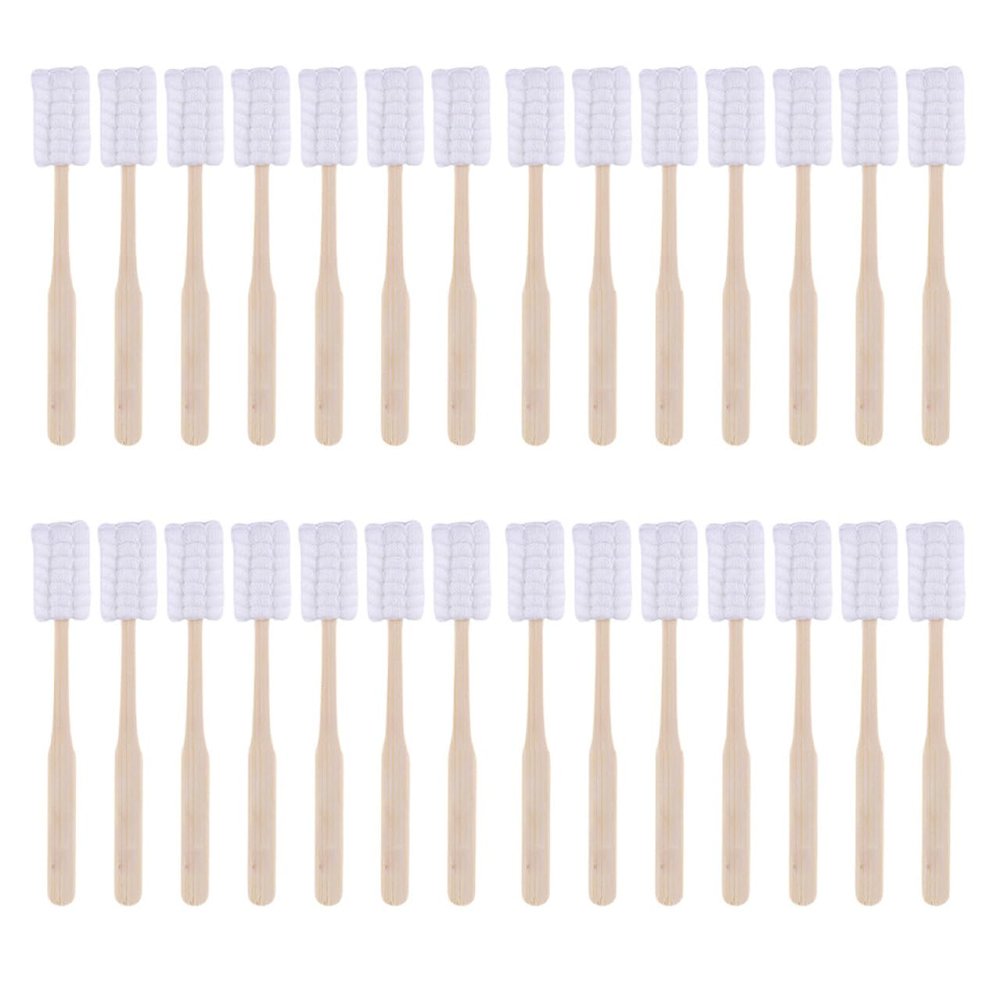 Healifty 30pcs Maternal Disposable Toothbrushes Soft Bristles for Postpartum Oral Cleaning Lightweight and Compact for Mothers