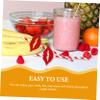 Healifty 40pcs Lip Decorated Paper Straws for Graduation Party Birthday and Wedding Decorations Fun Red for Cocktails and Festive Events view 3