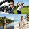 Eyekepper Bifocal Sunglasses for Women Men 3.0, Wrap Design 4 Pack view 4
