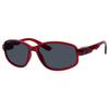 Eyekepper Bifocal Sunglasses for Women Men 3.0, Wrap Design Red Frame view 1
