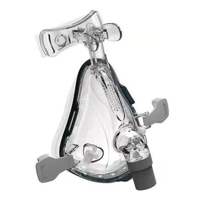 Universal Replacement CPAP MASK Full Face Set, Full Set Include Headgear, Elbows, Frame- Medium (M)