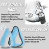 Universal Replacement CPAP MASK Full Face Set, Full Set Include Headgear, Elbows, Frame- Medium (M) view 3
