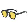 SightPerk Men Women Oval Anti-UV Reading Glasses, Fishing, Outdoor Hiking, Middle Aged and Elderly Sunglasses (Black & Yellow, 1.0, Diopters) view 1