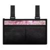 Qehuruxo Dragonfly Flower Wheelchair Accessories Wheelchair Side Bag Gifts for People in Wheelchairs Wheelchair Bag for Wheelchairs, Walkers, Rollators, Seniors view 2