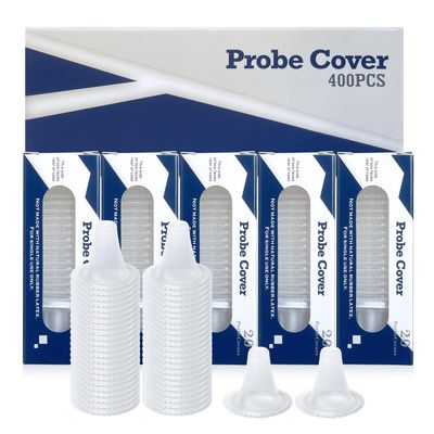 400X Ear Thermometer Probe Covers, for All Braun Thermometer Ear Covers, Lens Filters, Refill Caps,Disposable Ear Thermometer Covers (400)