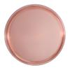 10 inch Transparent Rose Plastic Dinner Plates Disposable, Elegant, Durable, Versatile Plates for Everyday Use, Parties, and Special Occasions BPA-Free, Easy to Clean, and Stylish Tableware (110) view 1