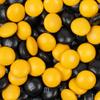 1.5 lbs Black & Gold Milk Chocolate Coated Candies view 1