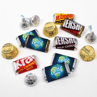 105 Pcs Earth Day Candy Party Favors Promotional Items Chocolate Assortment (1.75 lbs; approx. 105 Pcs)