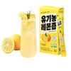 DAJEONGHEON Organic Lemon Juice Stick Packets - 100% Pure Cold-Pressed NFC Lemon Juice, No Water Added, Convenient Portable Packets for Detox, Water & Tea, 14 Count (9.87 oz, 280g), Contains 1 Whole Lemon Per Packet view 1