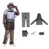Premium 5-Piece Mosquito Suit-Jacket With Hood/Pants/Mitts/Gift Bag/Tape Measure-Full Body Protection from Insects Bugs-Lightweight Breathable Mesh Clothing for Men Women-Ideal for Outdoor Activities view 2