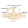 XYIANG 1Pcs Posture Corrector Back Braces Shoulder Waist Lumbar Support Belt Humpback Prevent Body Straighten Slouch Compression Pain (Black Small) view 2