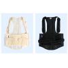 XYIANG 1Pcs Posture Corrector Back Braces Shoulder Waist Lumbar Support Belt Humpback Prevent Body Straighten Slouch Compression Pain (Black Small) view 3