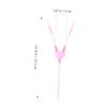 FOMIYES 50pcs Heart-shaped Double-mouth Drinking Straws for Valentine Day Party Fun Straws for Sharing Drinks Friends for Birthdays Celebrations view 2