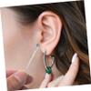 Anneome 2sets Stainless Steel Earwax Removal Tool Portable Ear Cleaner Kit Ergonomic Handle Removal for Adults Boys and Girls view 4