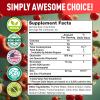 BioVit Quercetin Gummies 500MG - Activated Quercetin for Kids & Adults Immune System & Allergy - Chewable with Bromelain, Zinc, Vitamin C, Vitamin D3 - Made in USA - 60 Vegan Gummy Bears view 3