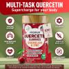BioVit Quercetin Gummies 500MG - Activated Quercetin for Kids & Adults Immune System & Allergy - Chewable with Bromelain, Zinc, Vitamin C, Vitamin D3 - Made in USA - 60 Vegan Gummy Bears view 4