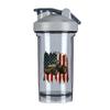 America Flag Tractor Born to Be Farmer 1 18 Ounce Shaker Bottle Drink Mixer Leak-proof Pre Workout Protein Shakes Meal Replacement Shakes Bottles 500ML/18 Oz Gray&-1-1 view 1