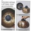 GOOHOCHY 2pcs Buddha Singing Bowl Suction Handles Fluorelastomer Tool for Sound Therapy Decor view 3