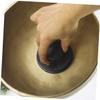 GOOHOCHY 2pcs Buddha Singing Bowl Suction Handles Fluorelastomer Tool for Sound Therapy Decor view 4