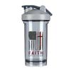 Christian Faith Over 1 18 Ounce Shaker Bottle Drink Mixer Leak-proof Pre Workout Protein Shakes Meal Replacement Shakes Bottles 500ML/18 Oz Gray view 1